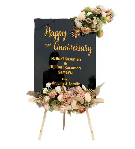 Papan Bunga Akrilik Kertodeso