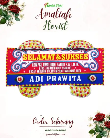 Papan Bunga Ucapan Selamat Kertodeso